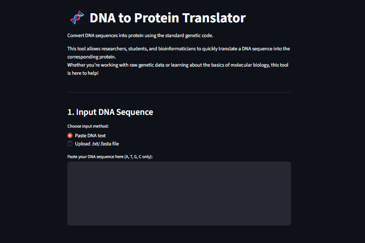 DNA to Protein